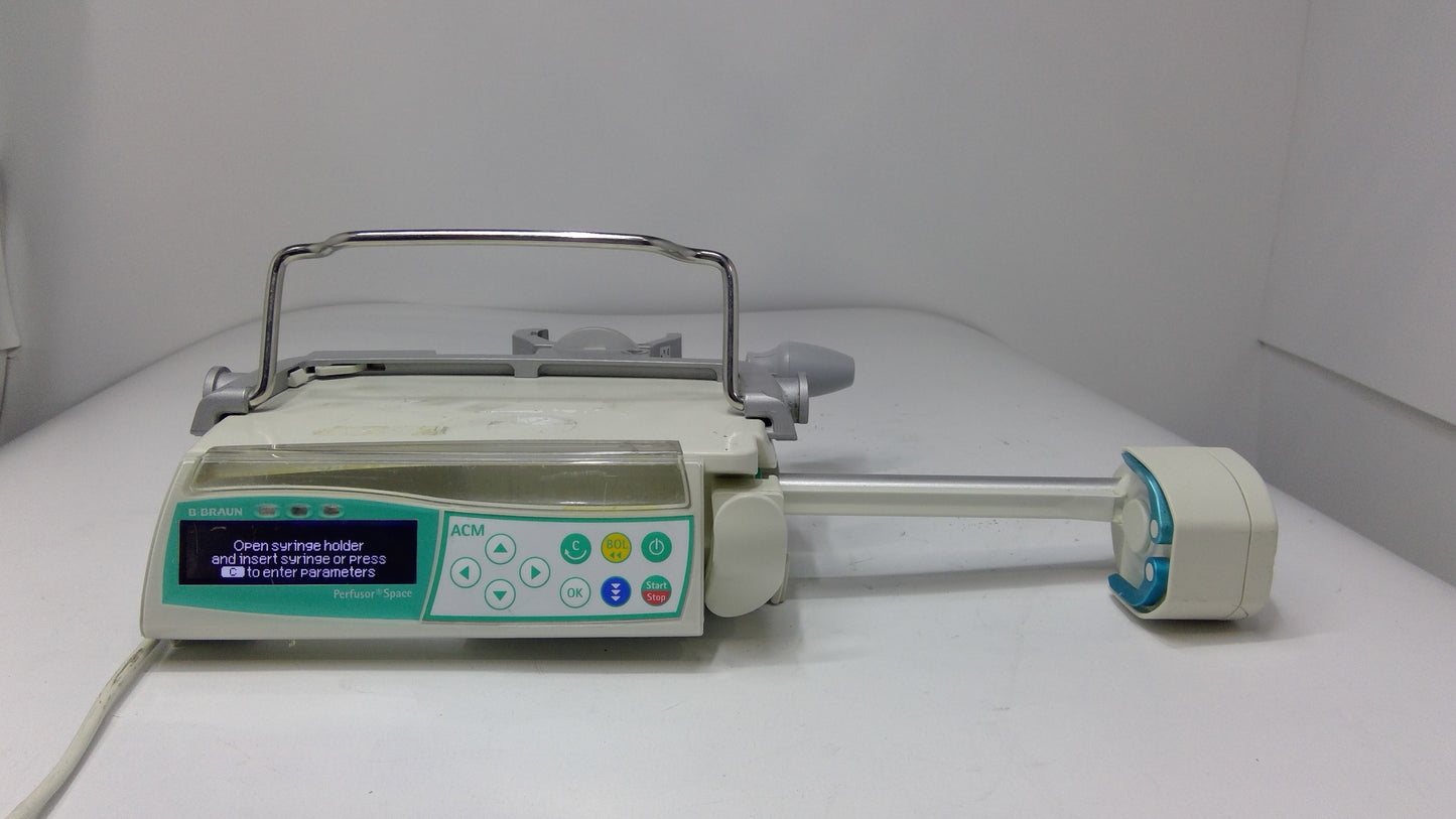 B. Braun Perfusor Space Syringe Pump w/ Cord - 1718192