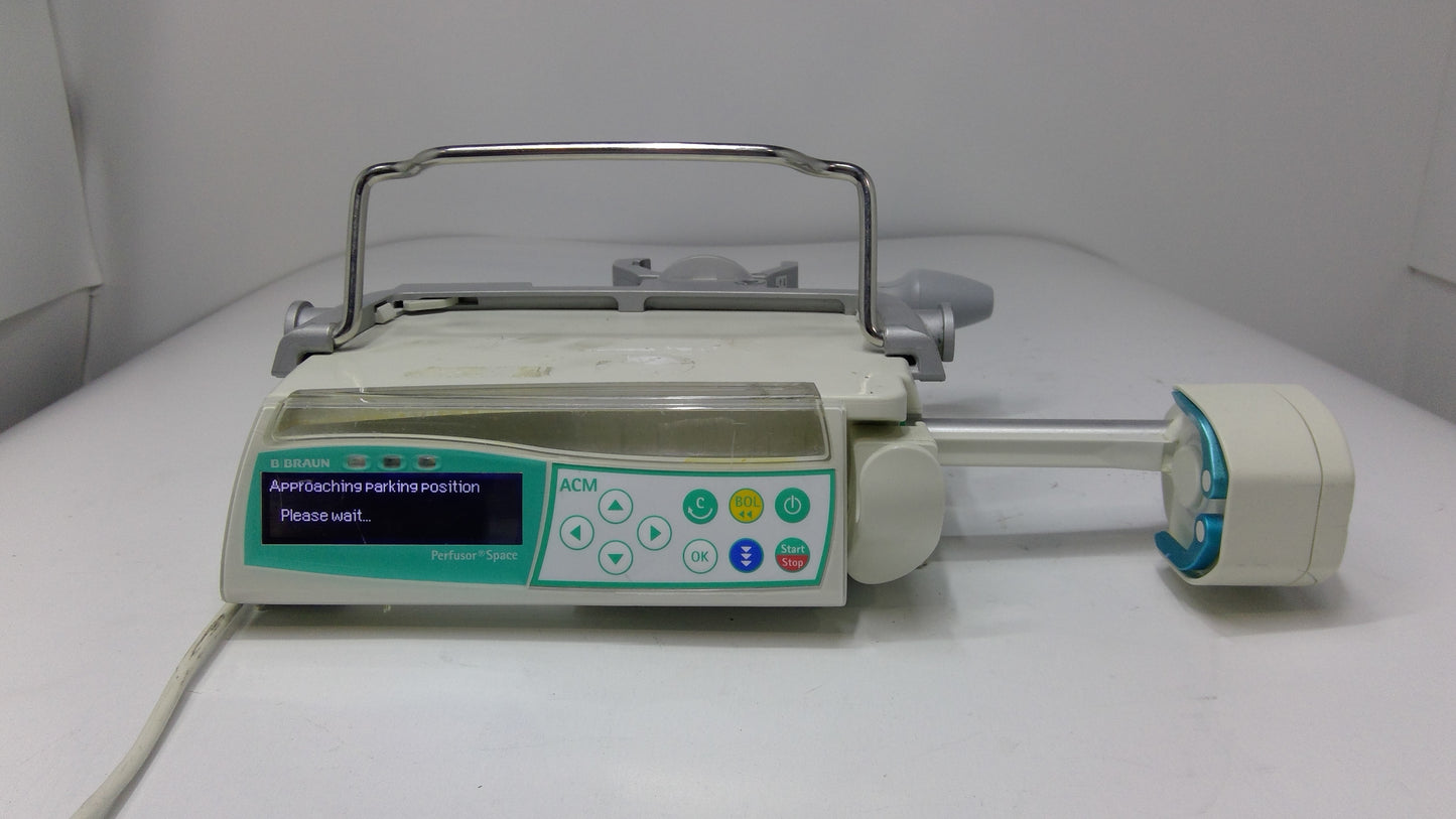 B. Braun Perfusor Space Syringe Pump w/ Cord - 1718192