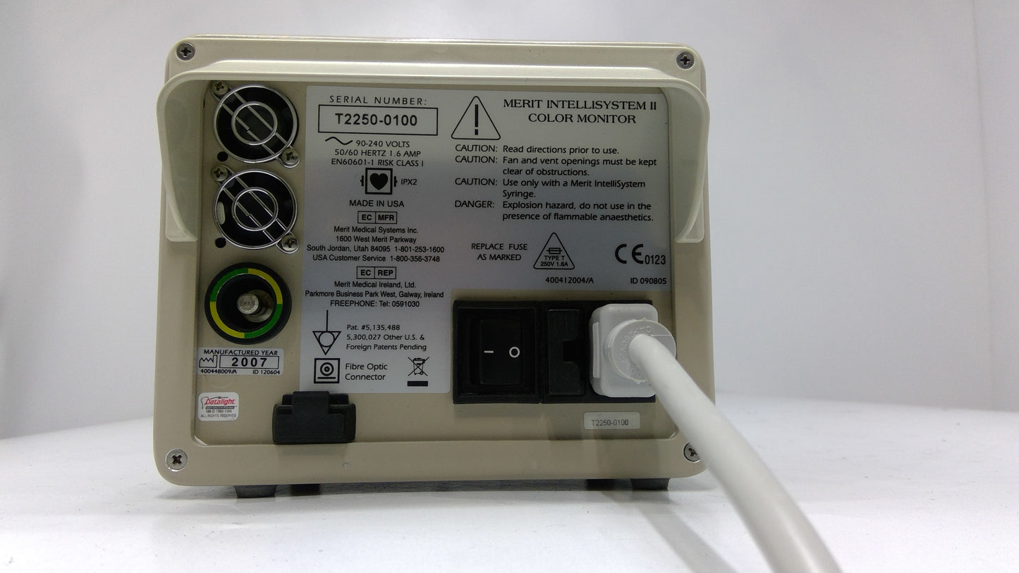 Merit Medical Intellisystem II Color Monitor