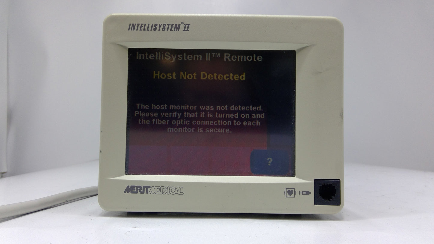 Merit Medical Intellisystem II Color Monitor