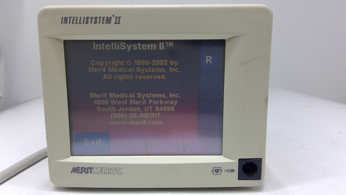 Merit Medical Intellisystem II Color Monitor