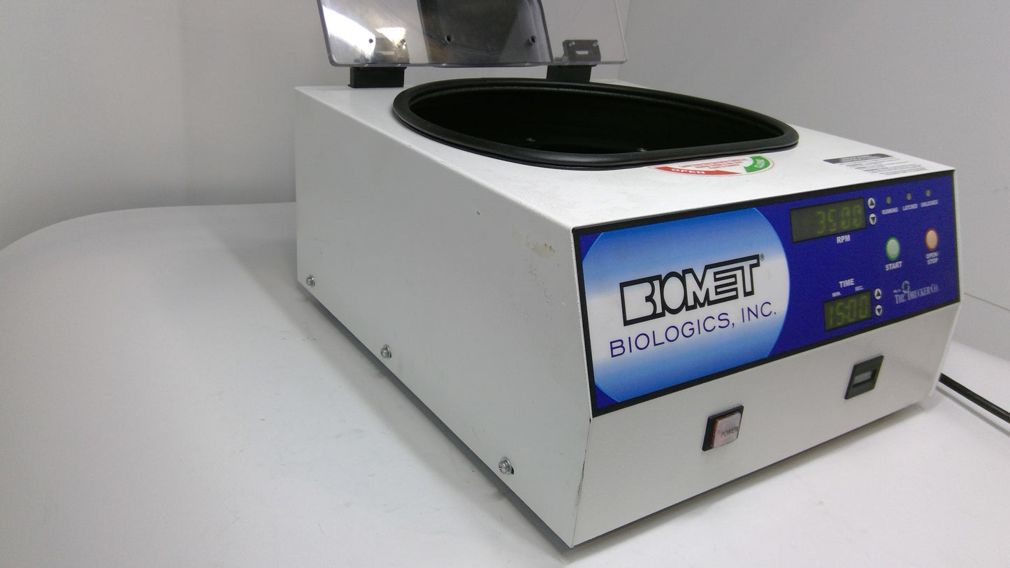 Biomet Biologics 700 Series Centrifuge w/ 6 Cups