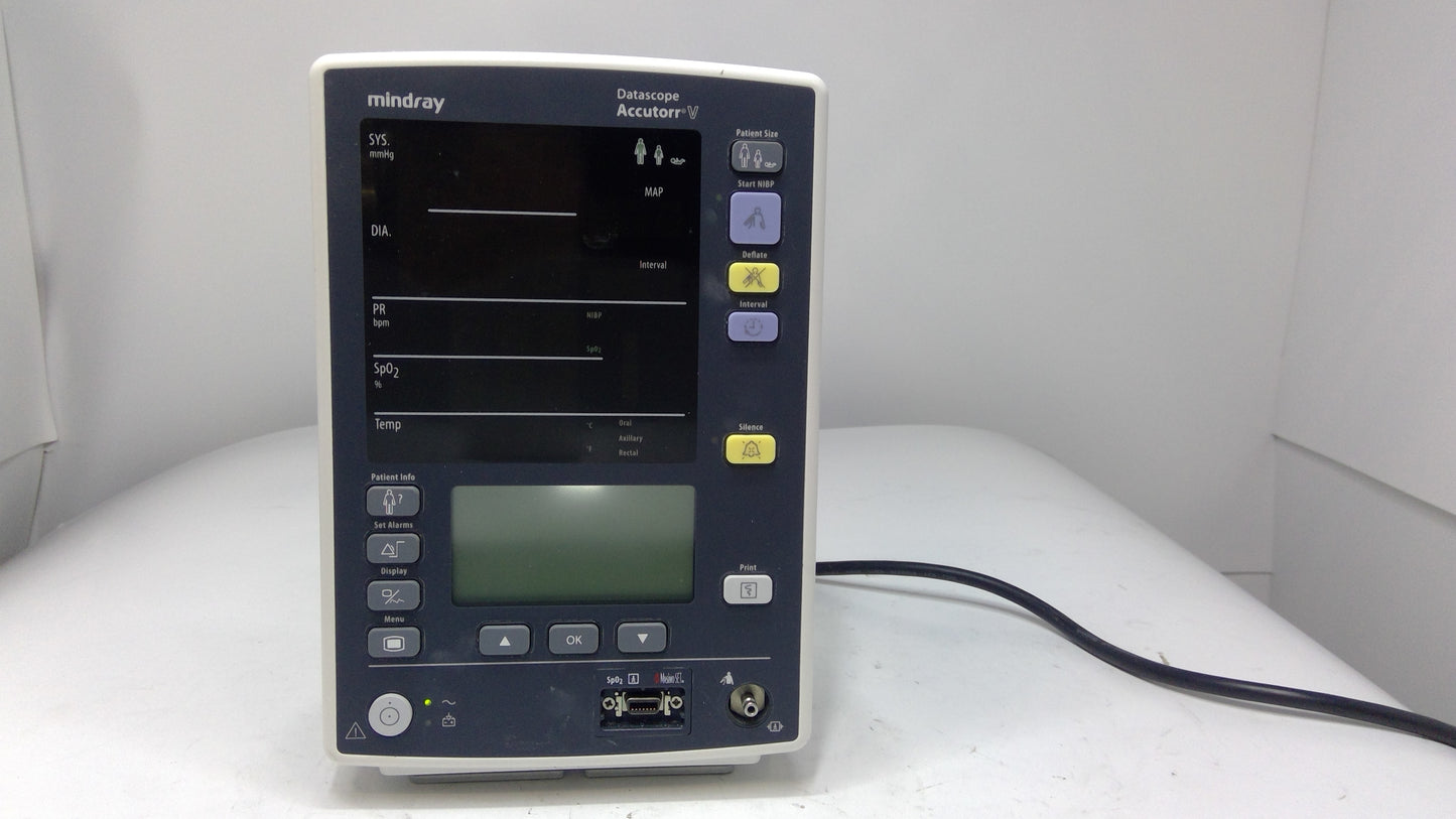 Mindray Datascope Accutorr V Patient Monitor - 1718372