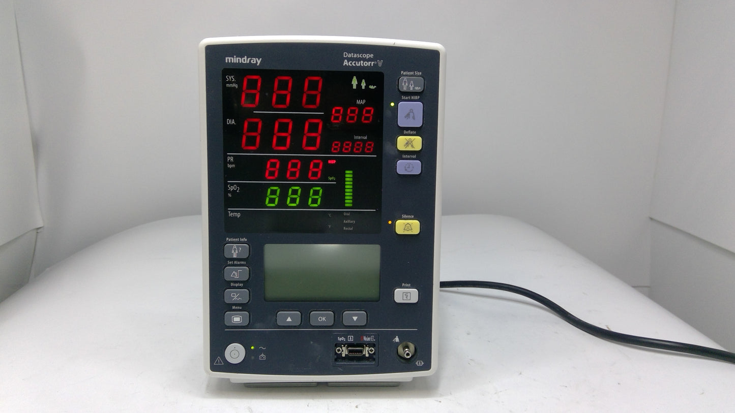 Mindray Datascope Accutorr V Patient Monitor - 1718372