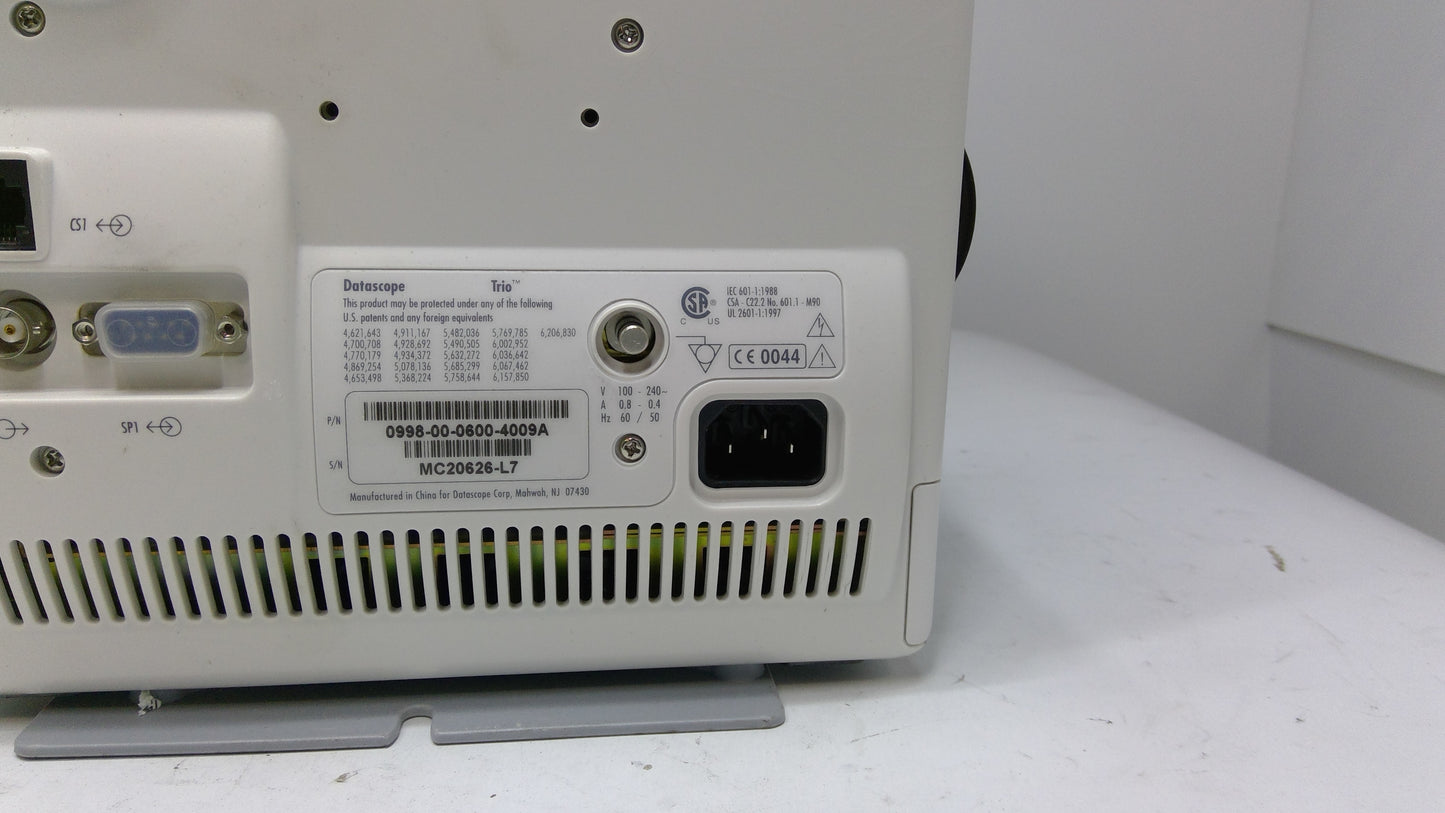 Datascope Trio Colored Patient Monitor - 1718394