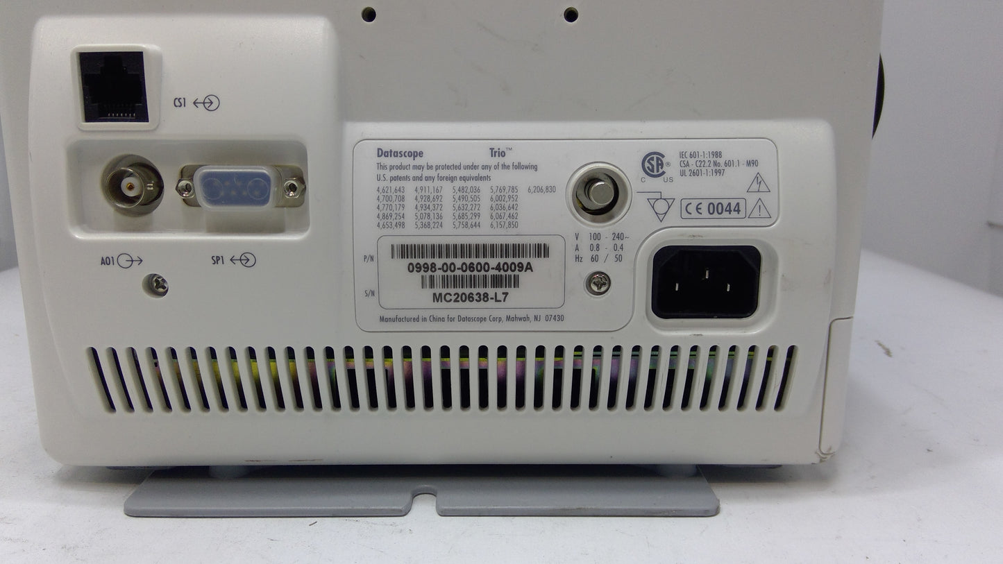 Datascope Trio Colored Patient Monitor - 1718393
