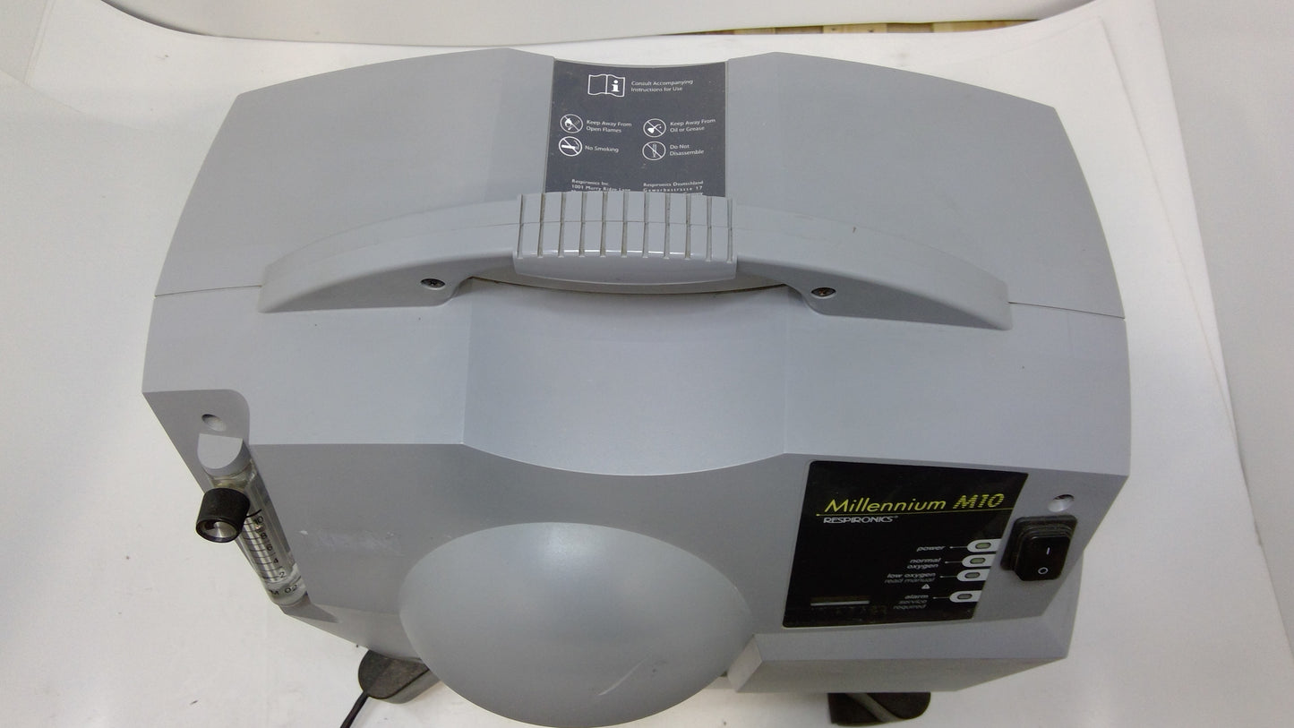 Respironics Millennium M10 O2 Concentrator, Used, 1/each - 1777474