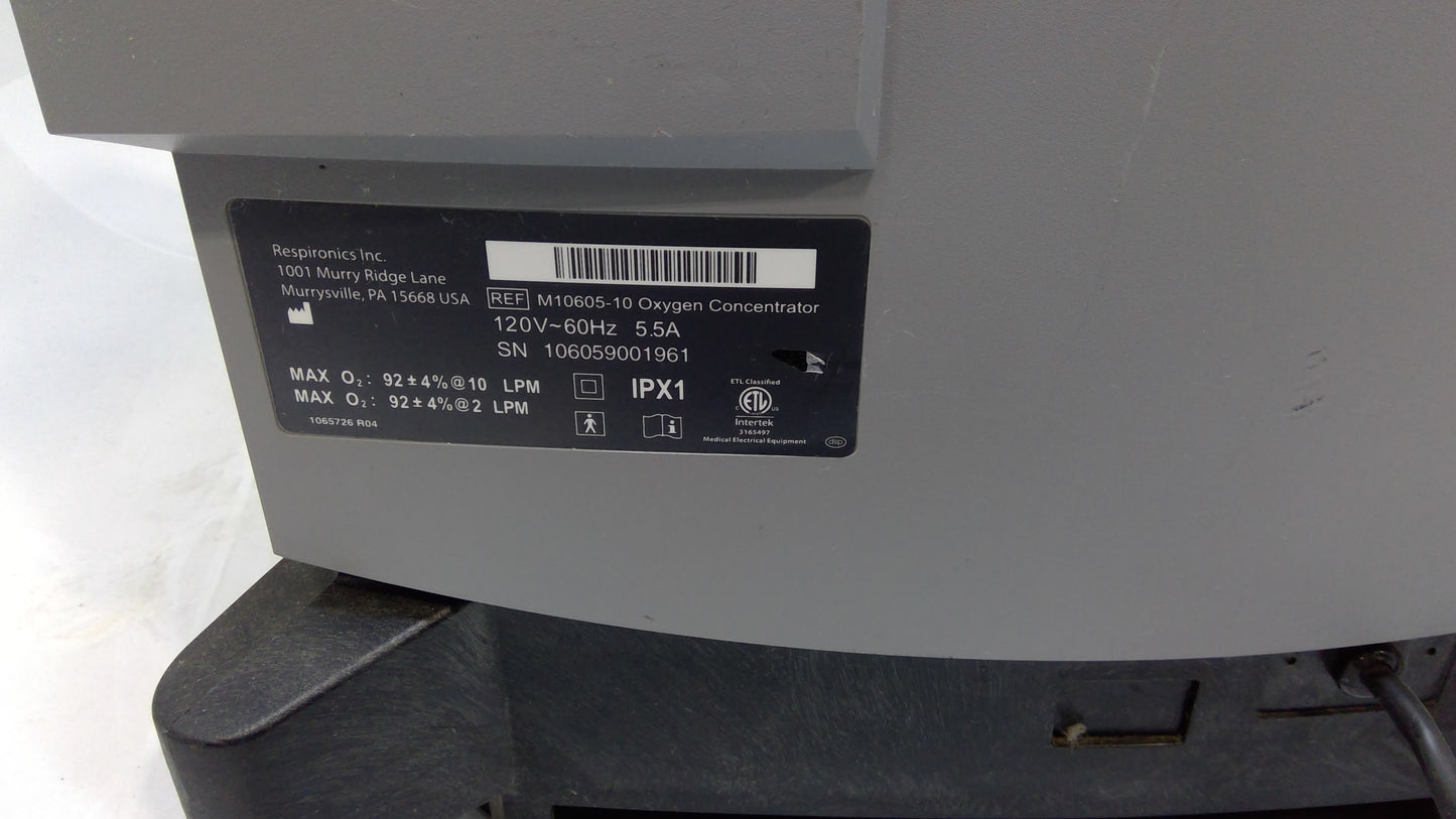 Respironics Millennium M10 O2 Concentrator, Used, 1/each -  1777500