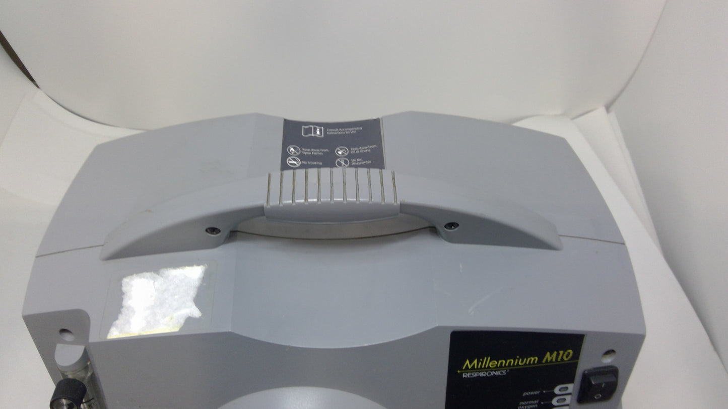 Respironics Millennium M10 O2 Concentrator, Used, 1/each - 1777934