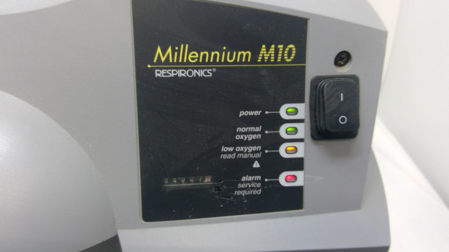 Respironics Millennium M10 O2 Concentrator, Used, 1/each - 1777935