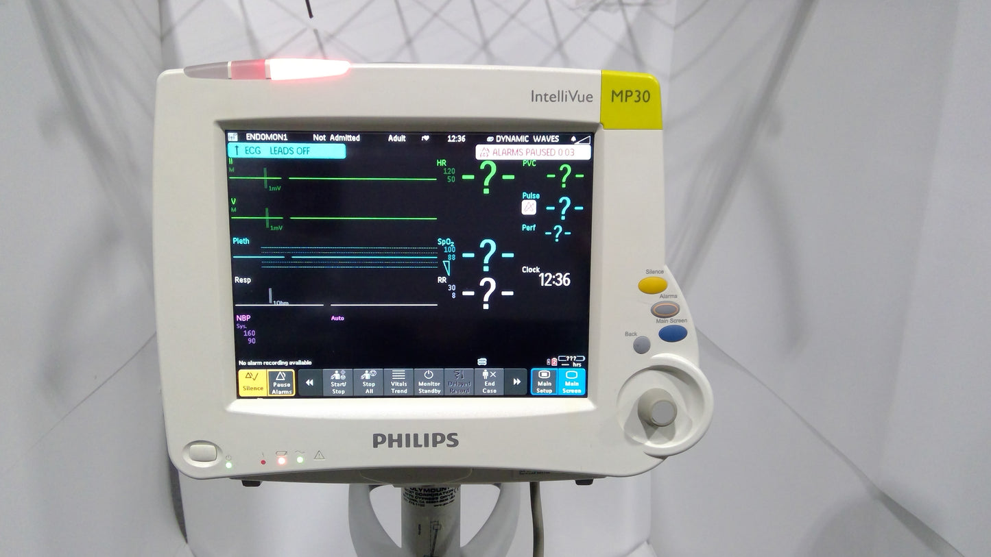 IntelliVue MP30 Portable Patient Monitor, Used, 1/ea - 1784007