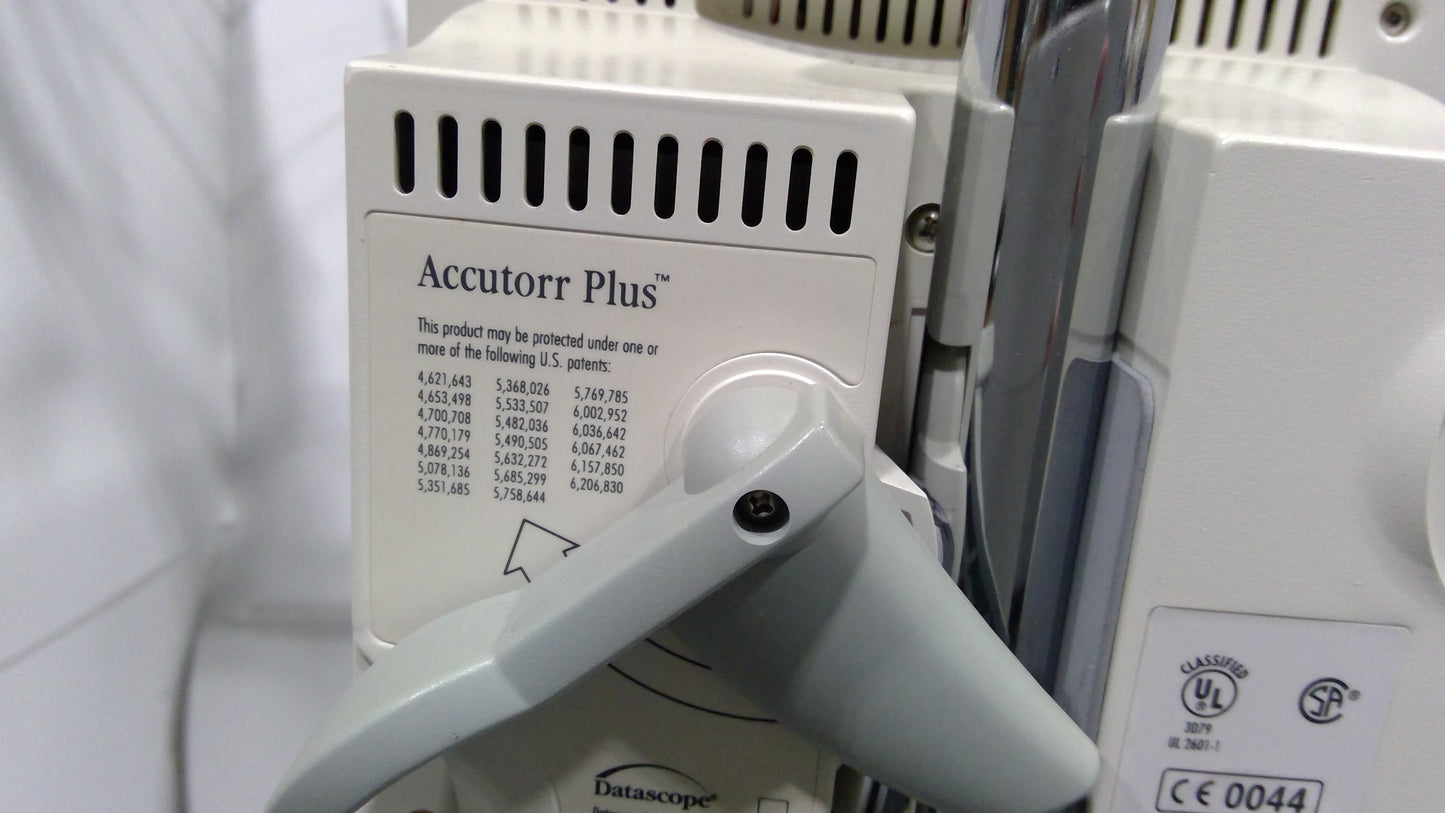 Datascope Accutorr Plus Patient Monitor, Used, 1/ea - 1784008