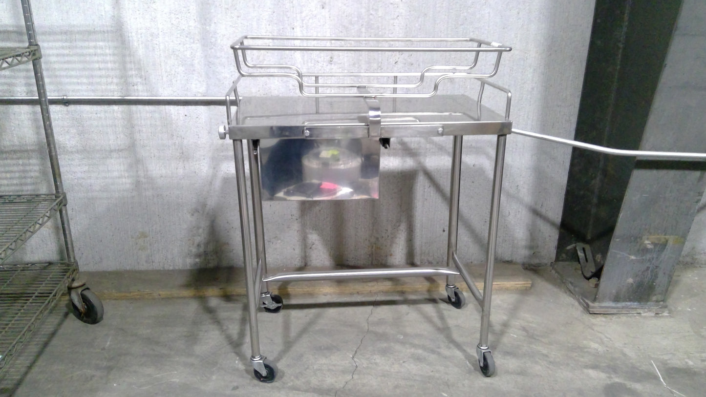 Stainless Steel Bassinet w/ Changing Station, Used, 1/ea