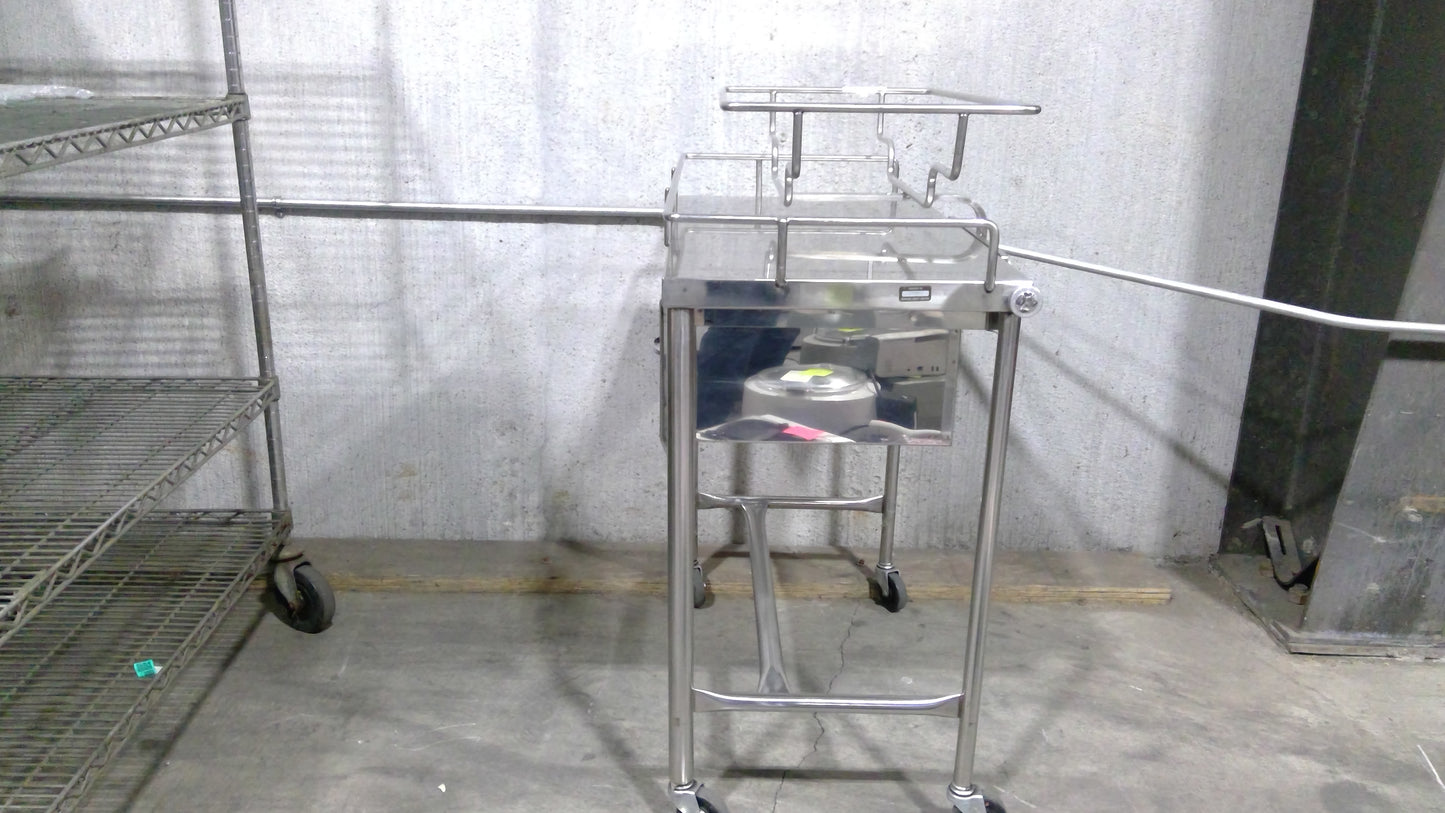 Stainless Steel Bassinet w/ Changing Station, Used, 1/ea