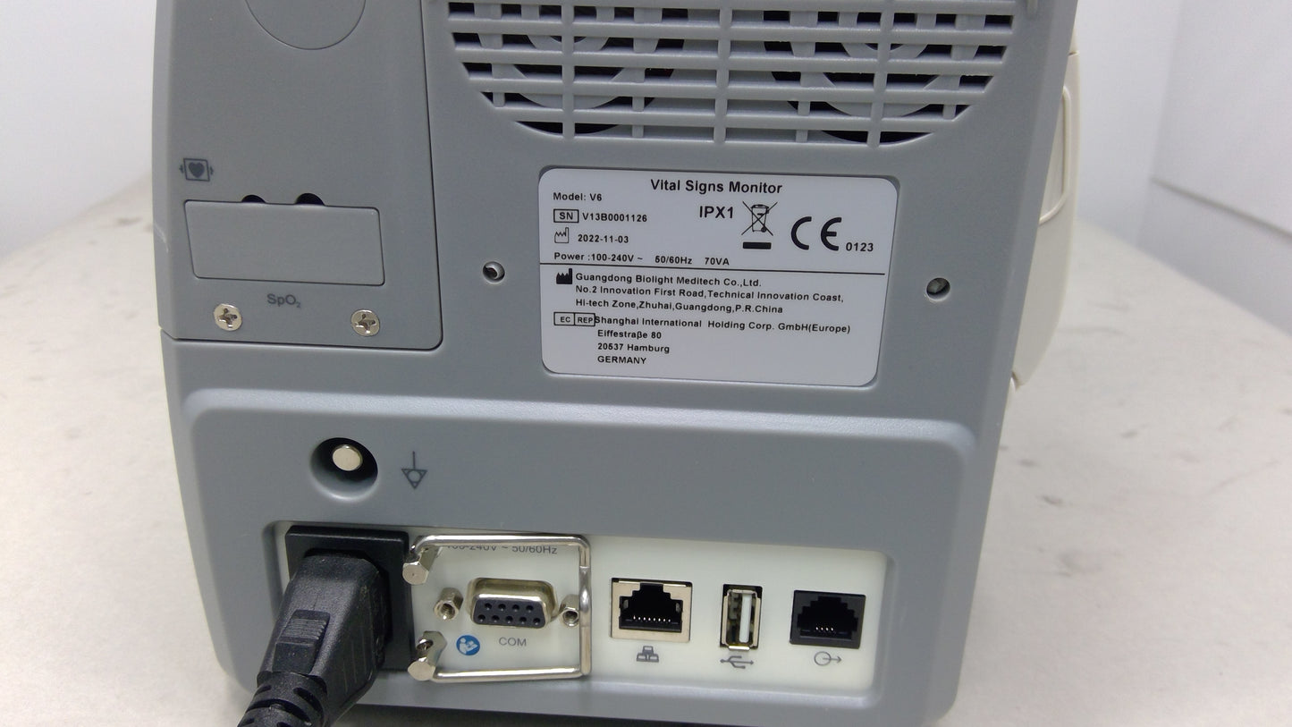 Guangdong Biolight Meditech Co Vital Sign Monitor, New - 1788113