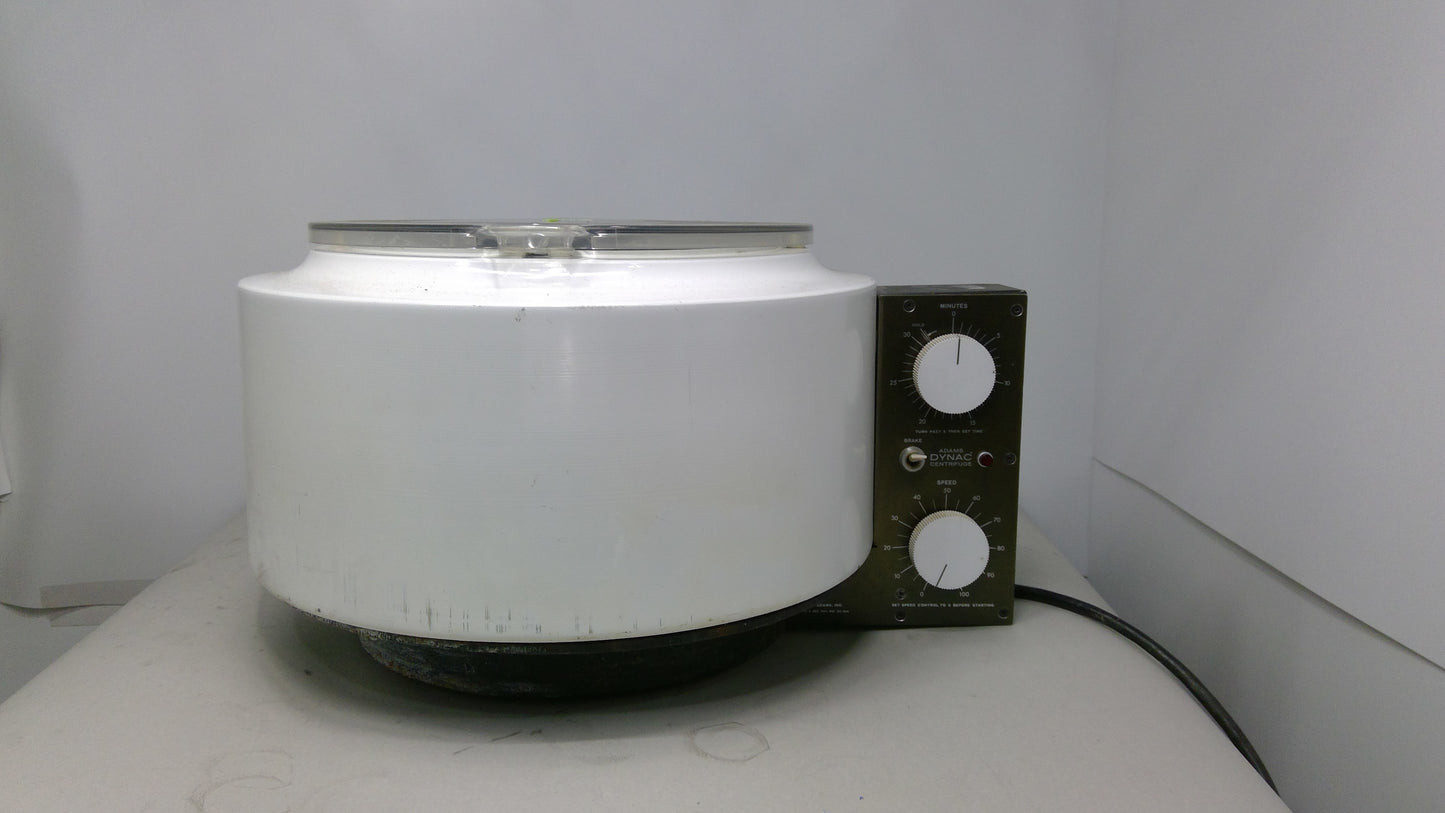 Clay Adams Dynac 0101 Centrifuge, Used