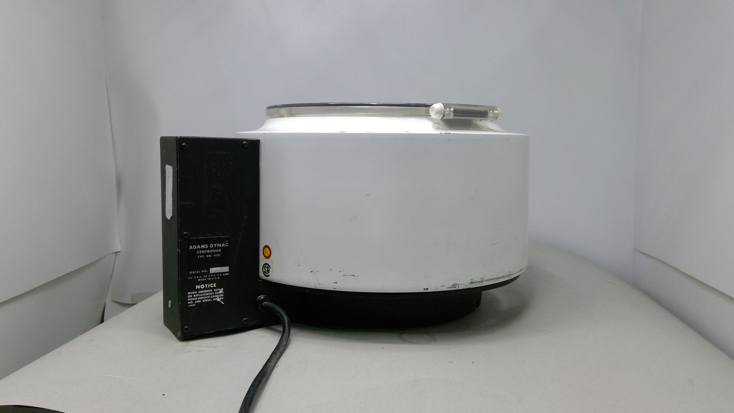 Clay Adams Dynac 0101 Centrifuge, Used