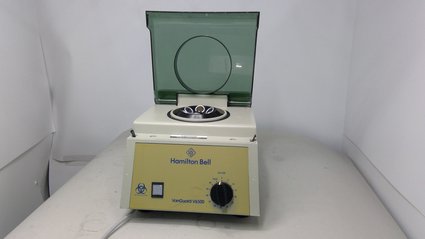 Hamilton Bell Vanguard V6500 Centrifuge, Used
