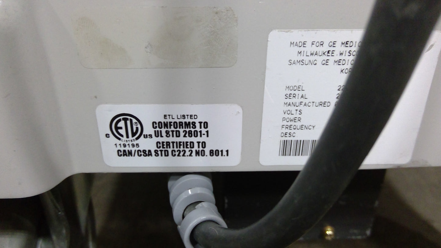 LOGIQ 200 Pro Series Ultrasound with Probe, Used