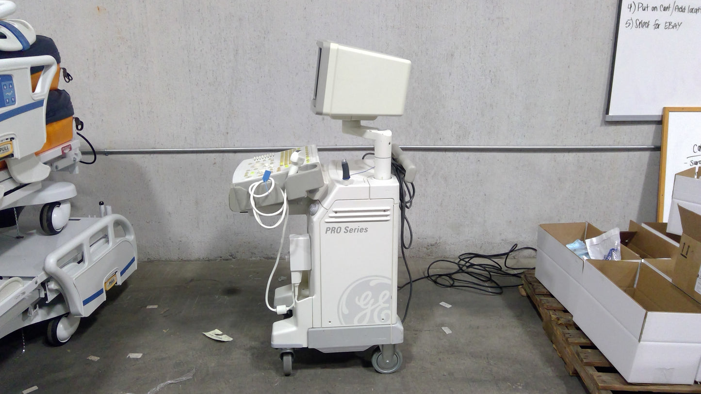 LOGIQ 200 Pro Series Ultrasound with Probe, Used