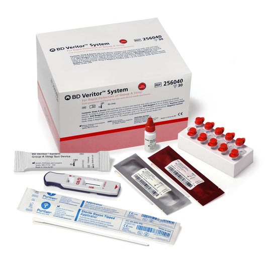 BD Veritor System for Rapid Detection of Group A Strep, 30/Box