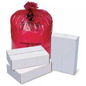 Can Liners 40"x 48" Red 45 Gallon, 200/Case