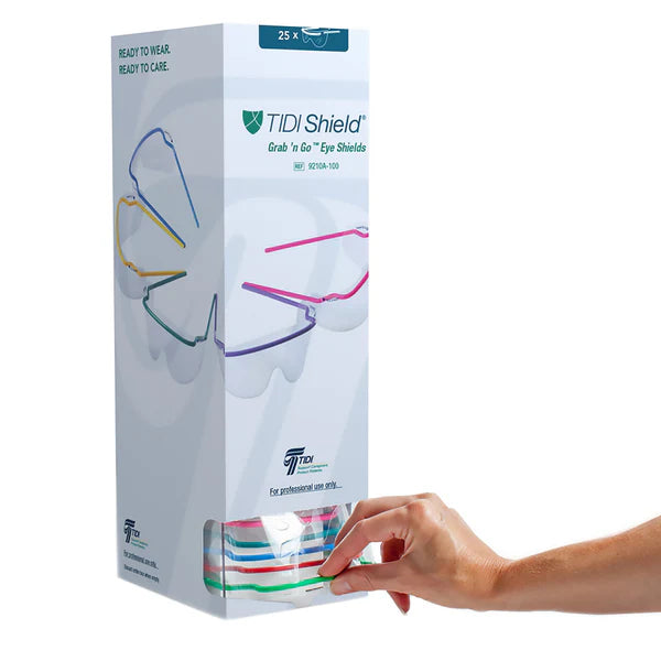 Grab 'n Go Pre-Assembled Eye Shields 25/Box