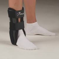 Ankle Brace, Stirrup Style, Black, 1/Ea