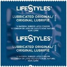 LifeStyles Lubricated Original Latex Condom, 1152/Box