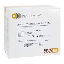 Instant-View Pregnancy Urine Cassette Test, Expired/Discounted, 25/Box