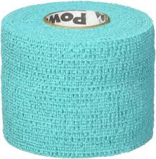 Powerflex Self-Adhering Sports Wrap, 2" x 6yd., Green, 24/Box