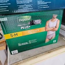 Protection Plus Ultimate Underwear for Men Small/Med. 92/Case