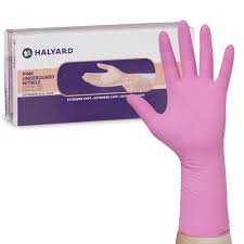UNDERGUARD Nitrile Exam Gloves with 12" Extended Cuff, Size S, 100/Box