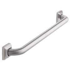 Glacier Bay Grab Bar, 24" Brushed Stainless Steel, Concealed Mounting, 1 1/4" Diameter, 1/Box
