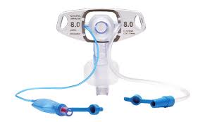 BLUselect Tracheostomy Tube Uncuffed, 8.0mm ID 11.9mm OD, 1/Box