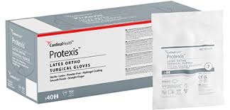 Protexis Latex Ortho Surgical Glove Size 8 Pair, Sterile, 40/Box