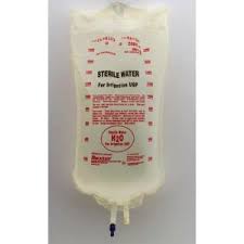 Sterile Water for Irrigation, USP 1000 ml Bag, 14/Case