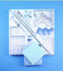 Lumbar Puncture Tray, 3.5" Spinal Needle & Manometer, Sterile, 10/Box