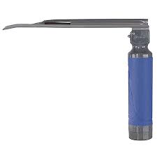 BritePro Solo Laryngoscope Handle w/Batteries & Blade, Miller 2, Sterile, 9/Box