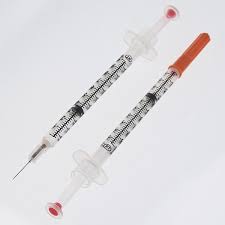 VanishPoint Insulin Syringe w/Needle 1 mL, 29 Ga x 1/2", Sterile, 100/Box