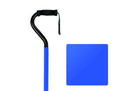 Cane Expressions Cover, Solid Blue 1/PK