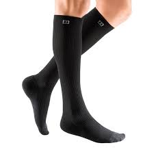 Mediven Classic Men's Medical Compression Socks, Closed Toe, Black, Calf Standard, Size IV