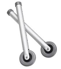 Wheels For Walkers 3" Pair