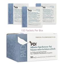 Adhesive Tape Remover Pad 1.2" x 2.6", 100/Box