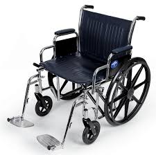 Excel Wheelchair, Extra-Wide 24" Seat, New, 1/Box