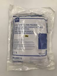 Full Drape Fan-Folded 70" x 100" 12/Box