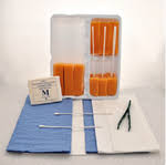 Premium Dry Skin Prep Tray, Sterile, 20/Box