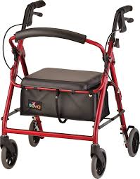 GetGo Junior Rolling Walker, Red, New, 1/Box