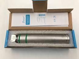 Laryngoscope Handle LED Fiber Optic Standard BritePro Max Reusable, 1/Box