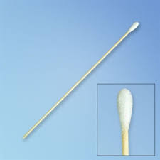 Puritan Calgiswab, Sterile Calcium Alginate Tipped Applicators 6" Wood Handle, 100/Box
